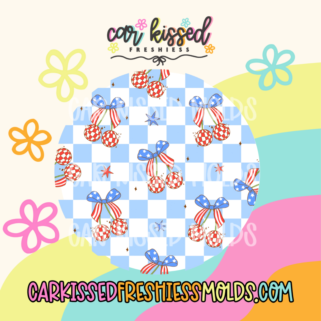 Flag Cherry Cardstock