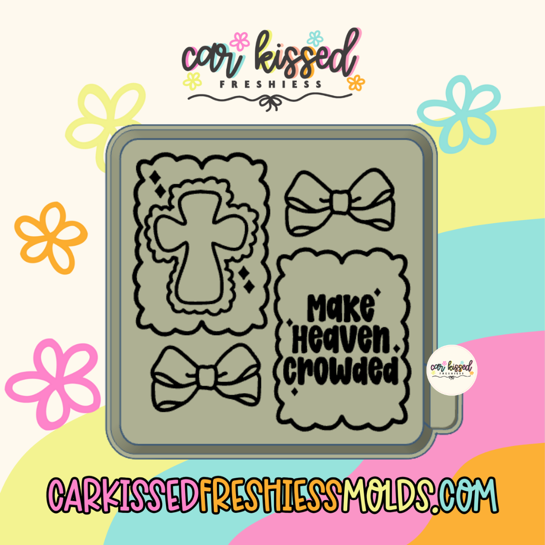 Make Heaven Crowded Frame Silicone Mold