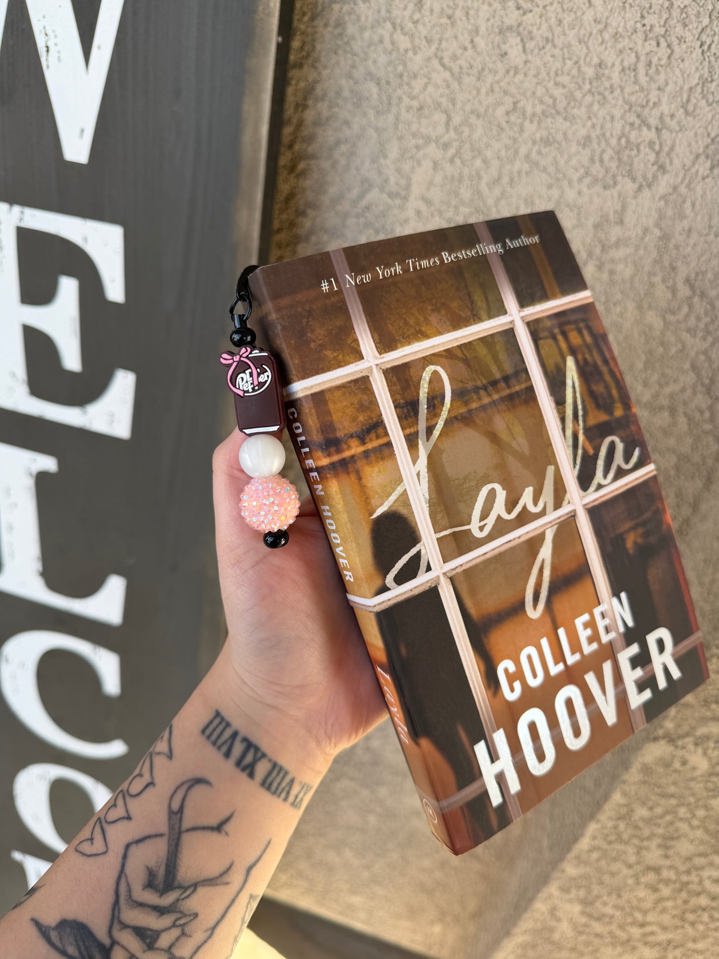 Beadable Bookmark Bar