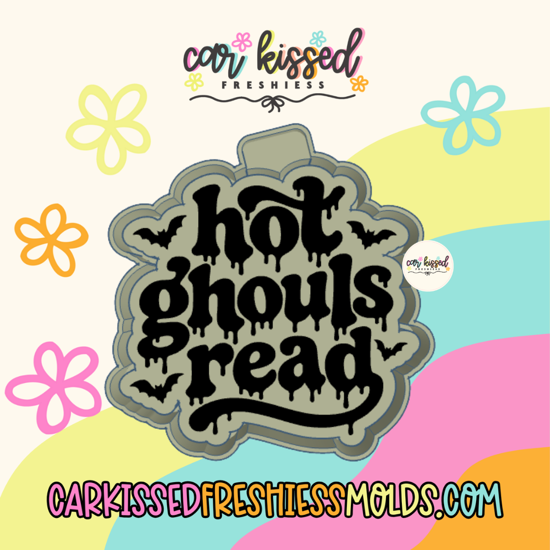 Hot Ghouls Read Silicone Mold