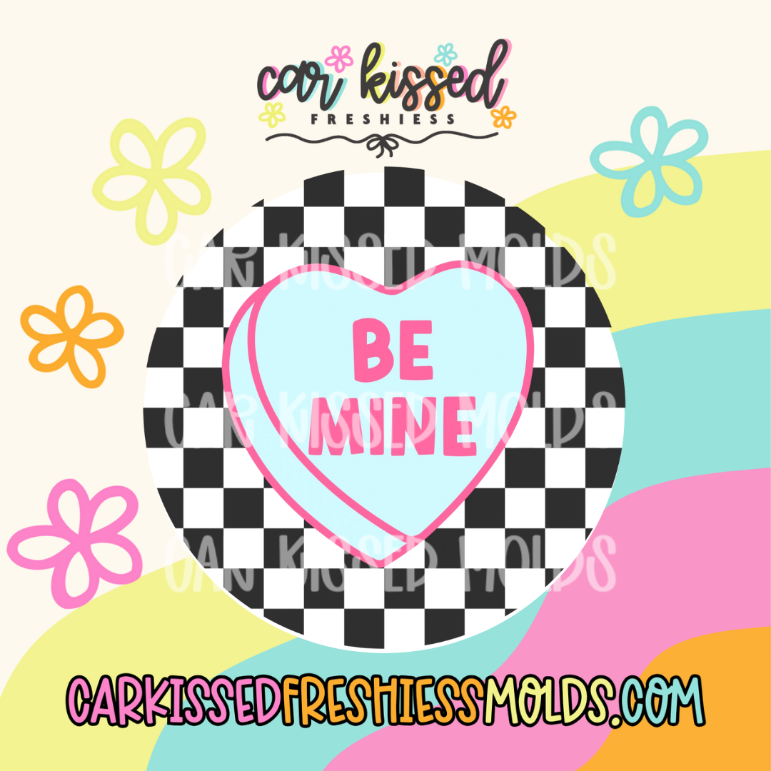 Be Mine Conversation Heart Cardstock