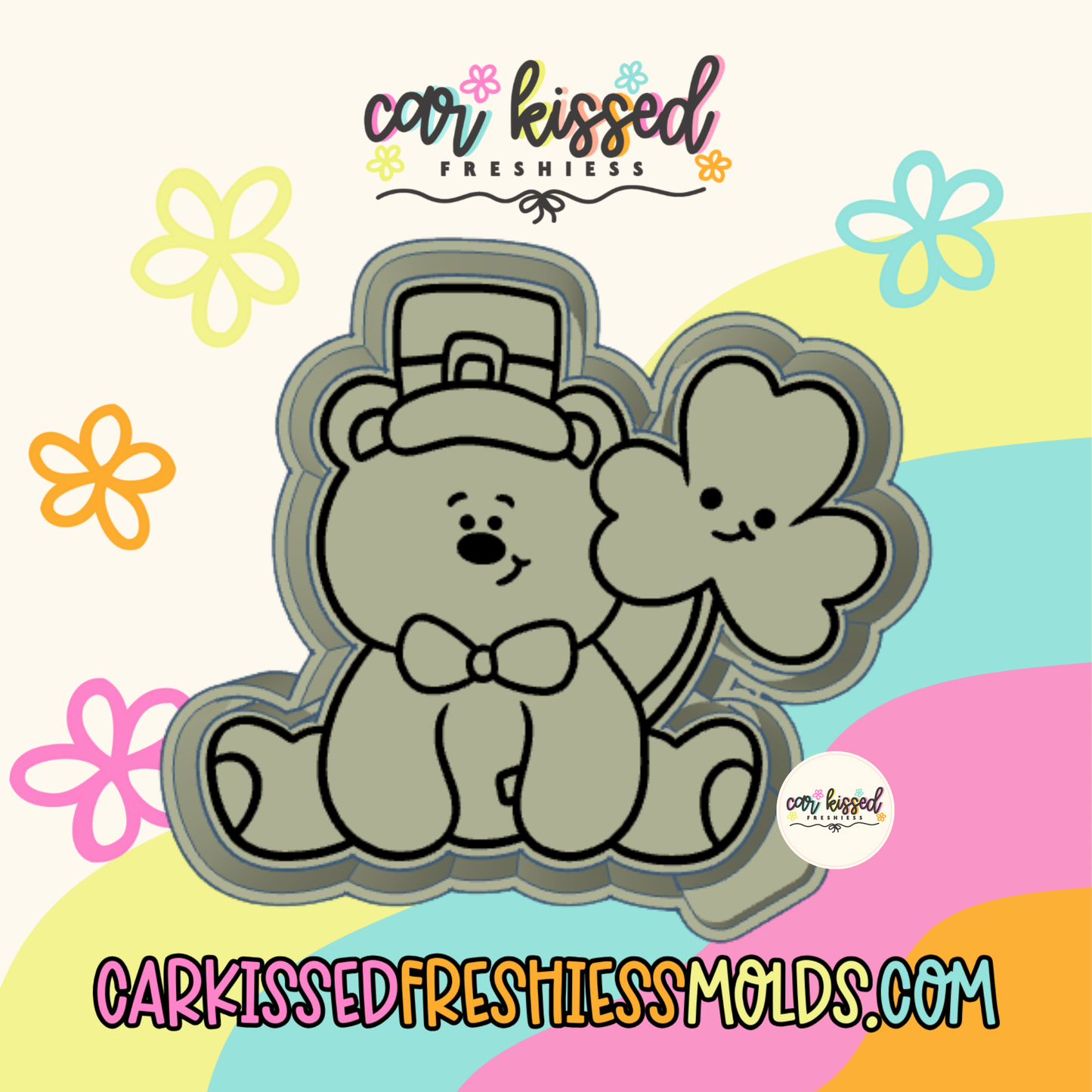 Lucky Bear Silicone Mold