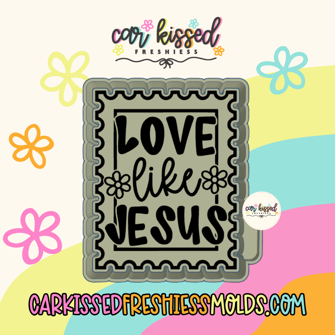 Love Like Jesus Stamp Silicone Mold