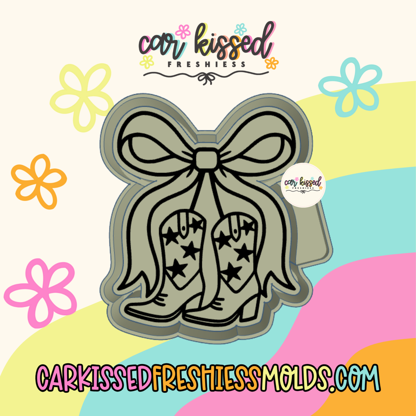 Star Boots Cherry Silicone Mold