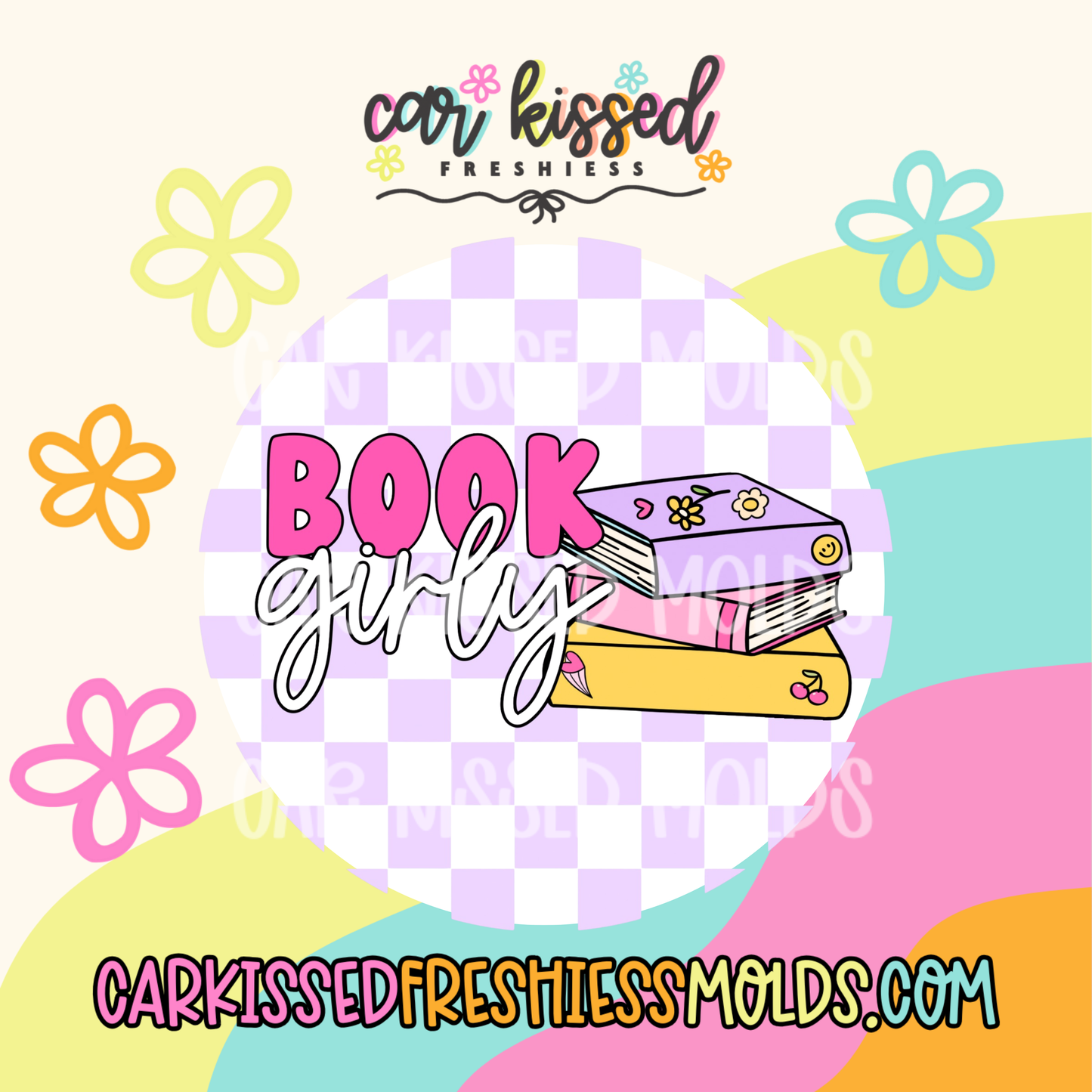 Book Girly Cardstock