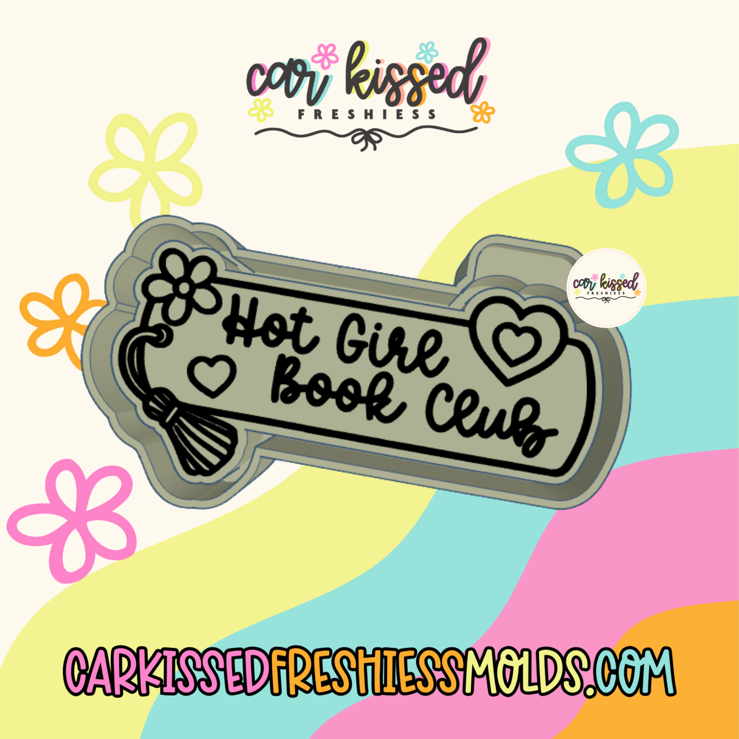 Hot Girl Book Club Silicone Mold
