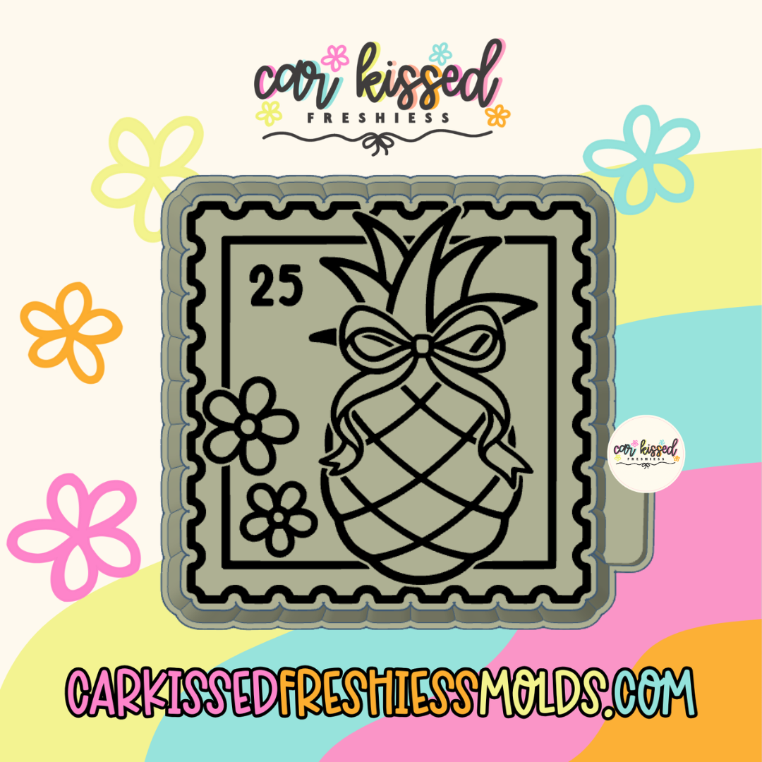 Pineapple Stamp Silicone Mold