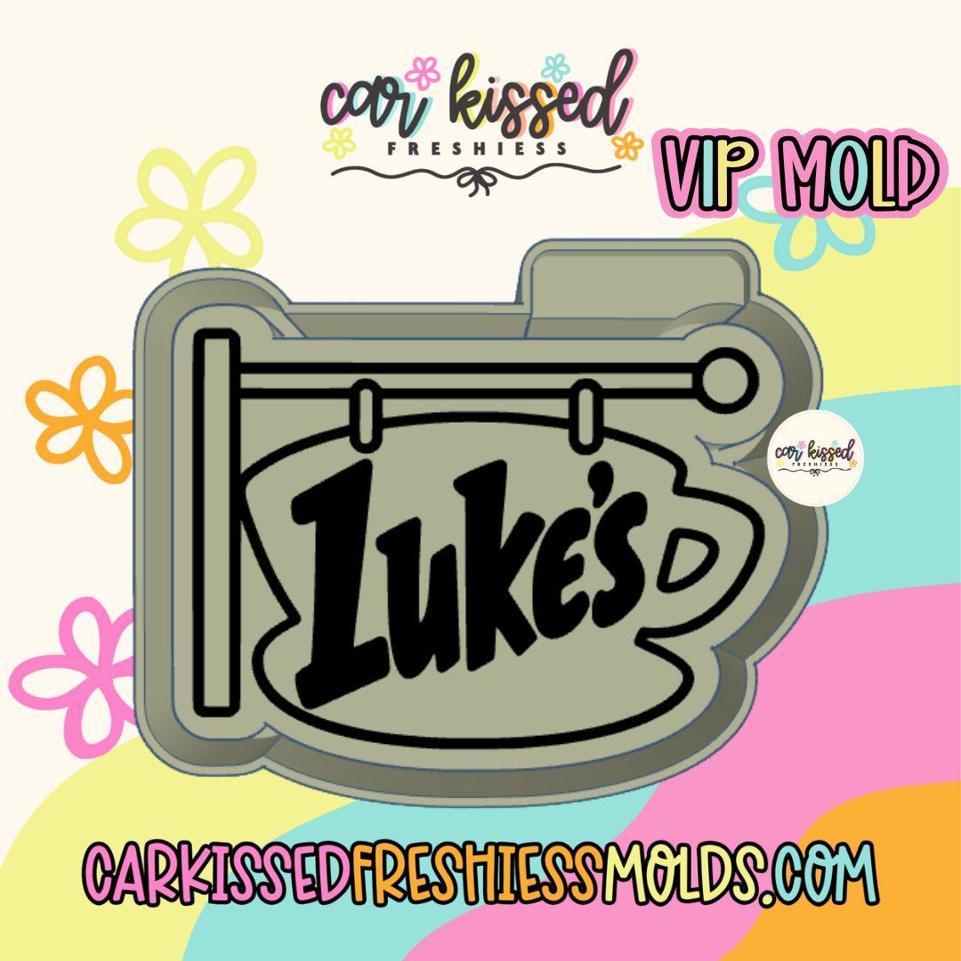 Luke’s Diner Sign Silicone Mold