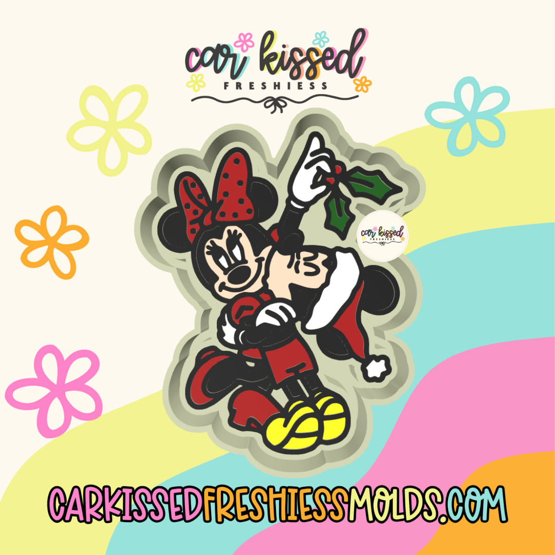 Mistletoe Mouses Silicone Mold