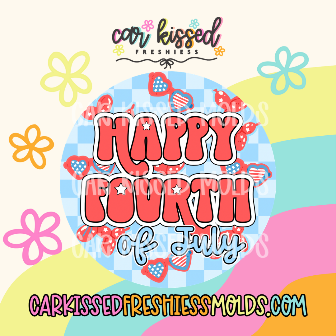 Happy Fourth Cardstock