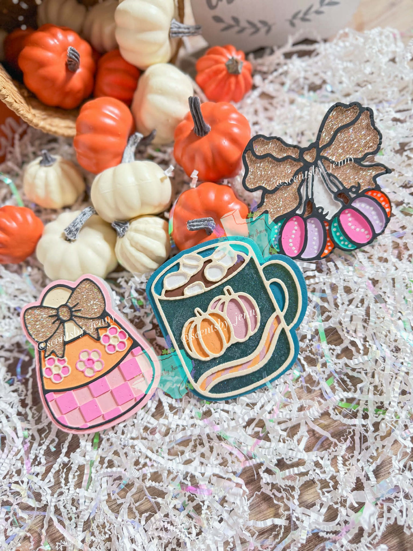 Checkered CandyCorn Silicone Mold