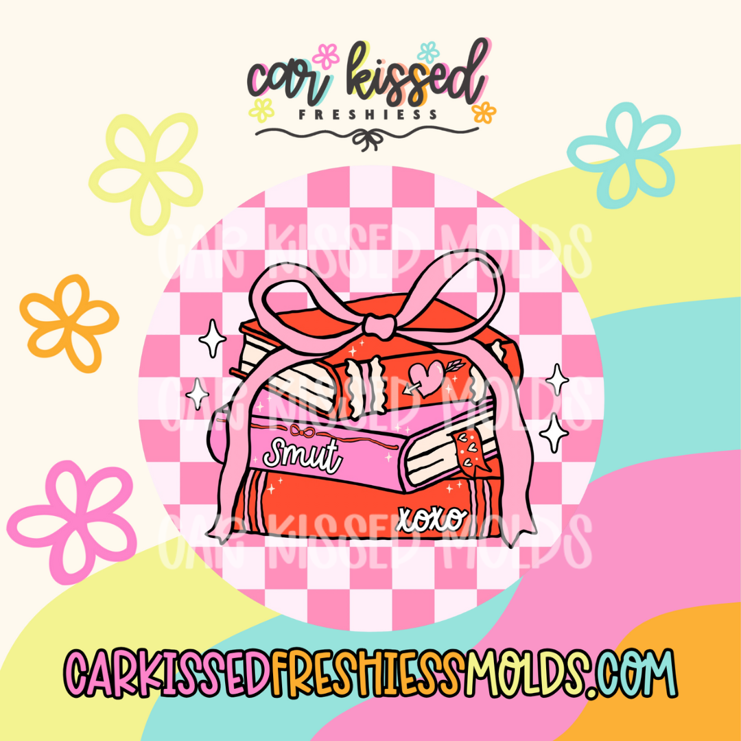 Valentines Bookstack Cardstock