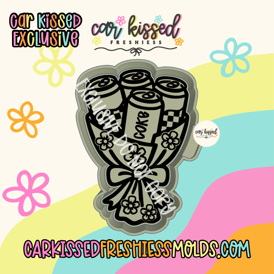 Cola Soda Bouquet EXCLUSIVE Silicone Mold