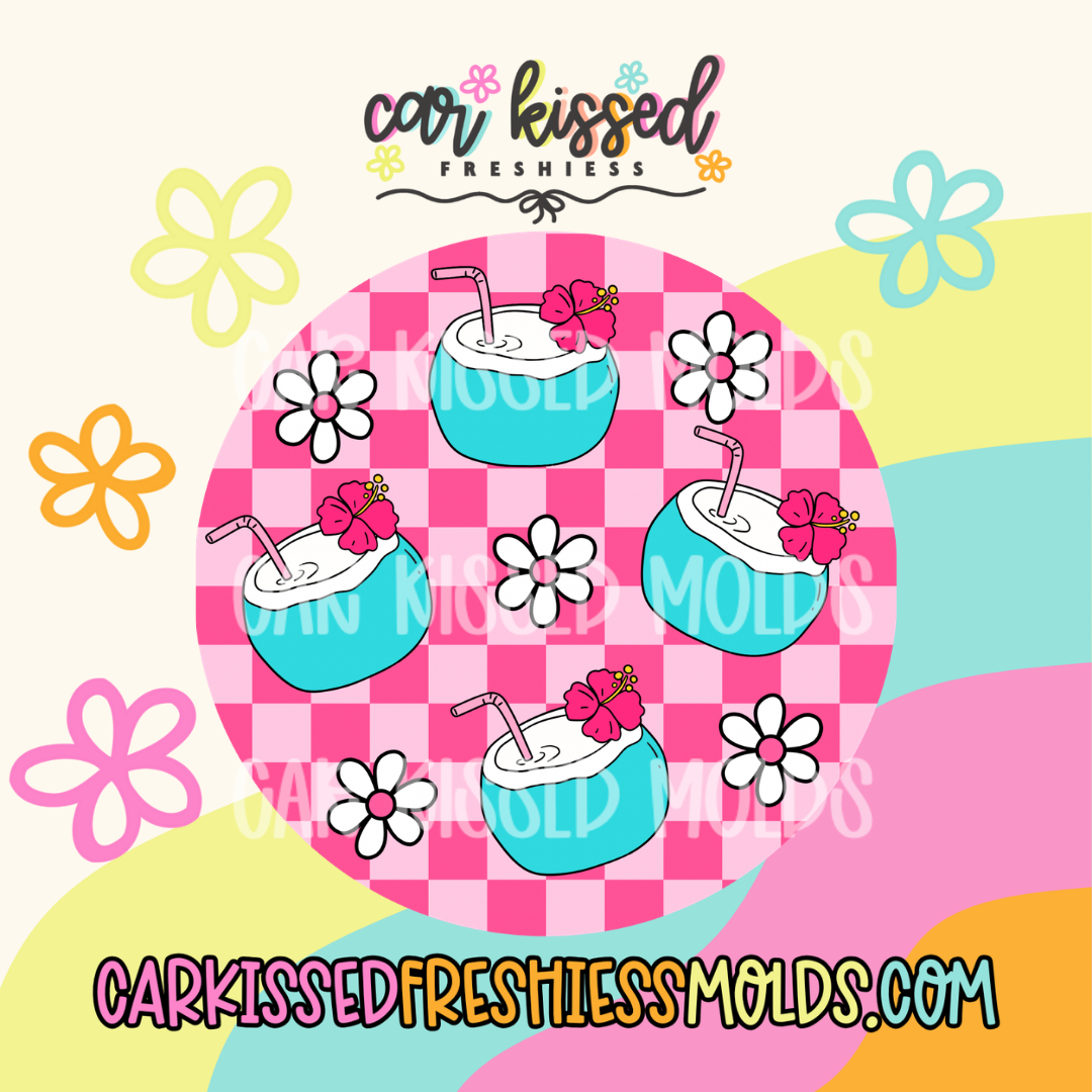 Coconut Drink Cardstock