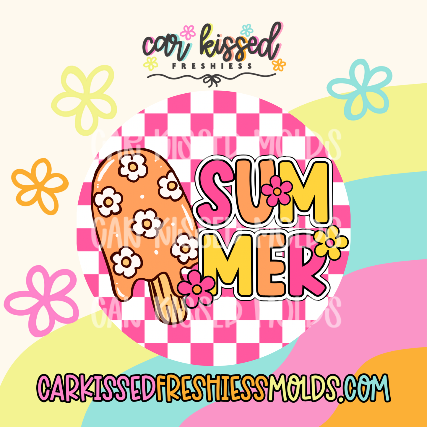 Summer Popsicle Cardstock
