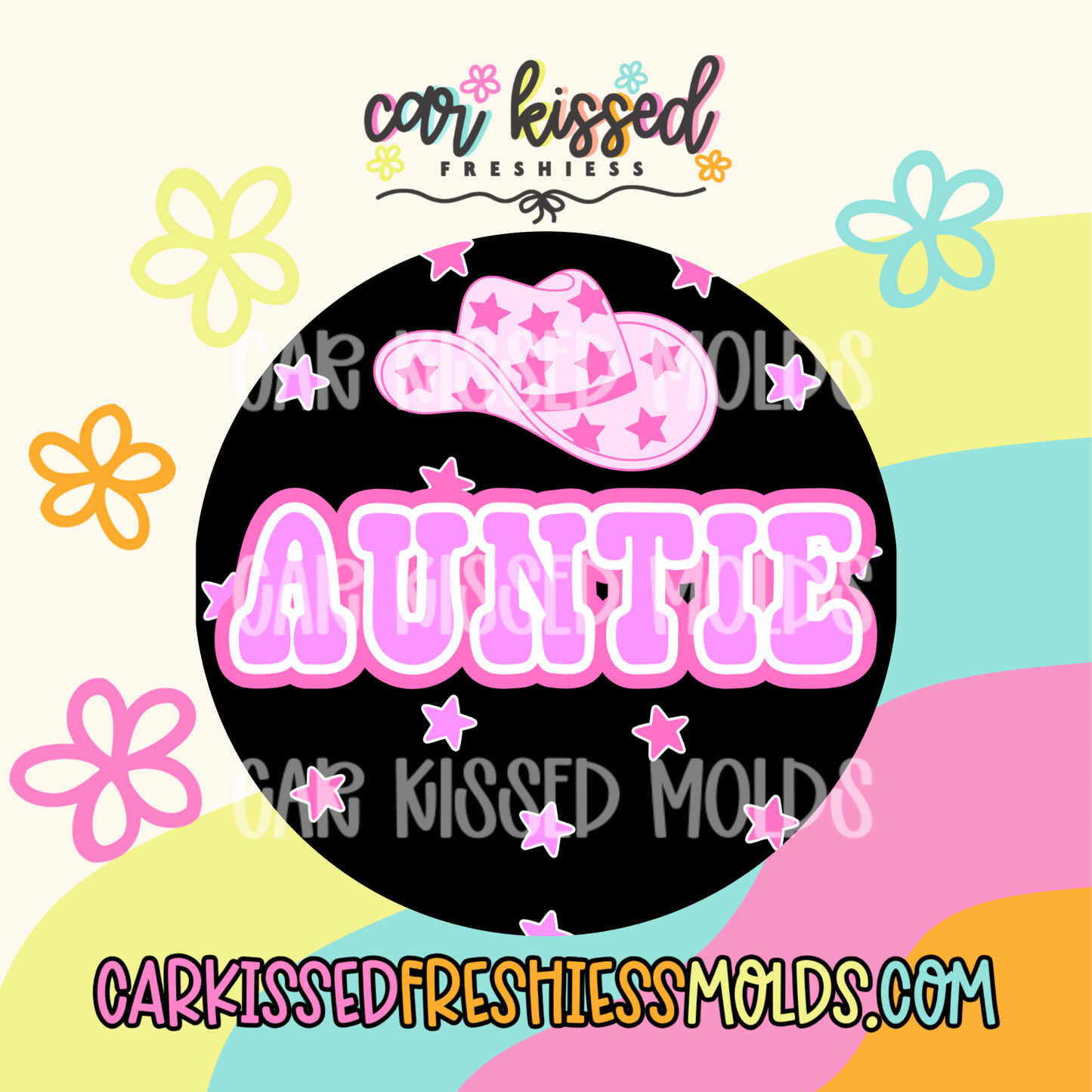 Cowgirl Auntie Cardstock