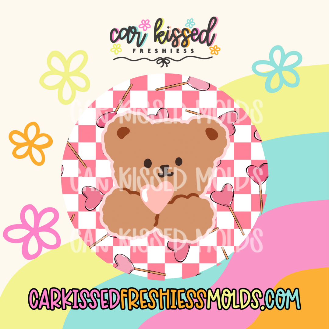 Vday Bear Cardstock