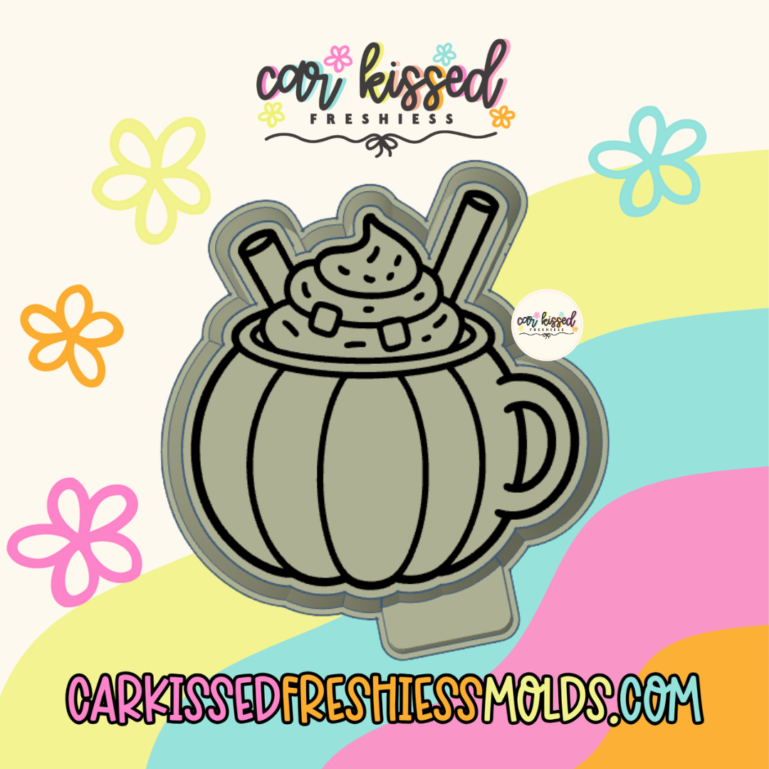 Pumpkin Spice Mug Silicone Mold
