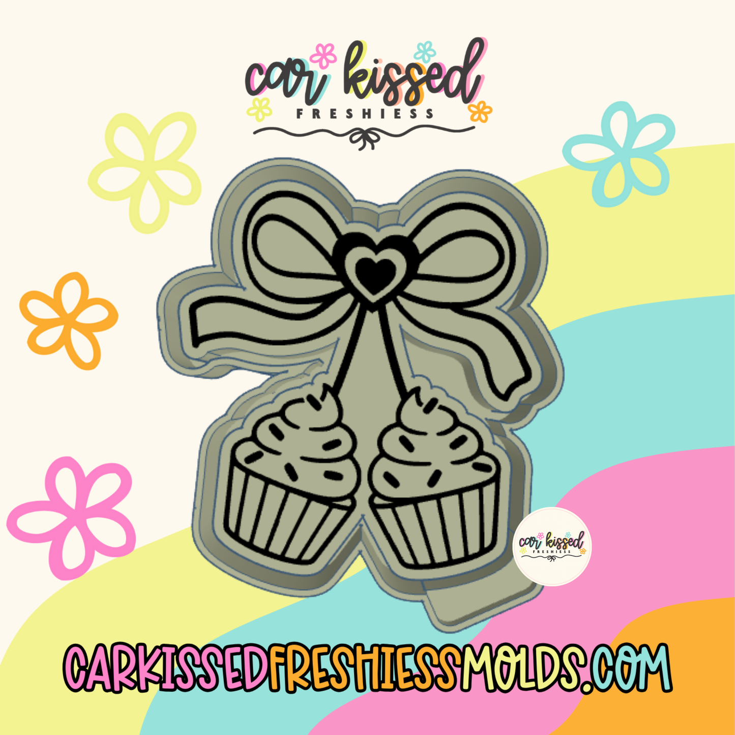 Cupcake Cherries Silicone Mold