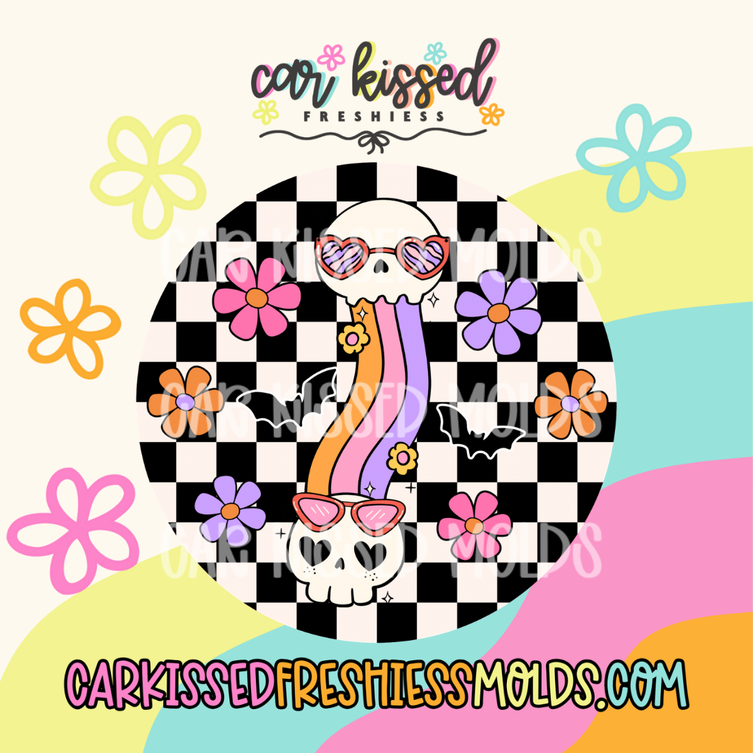 Groovy Skeletons Cardstock