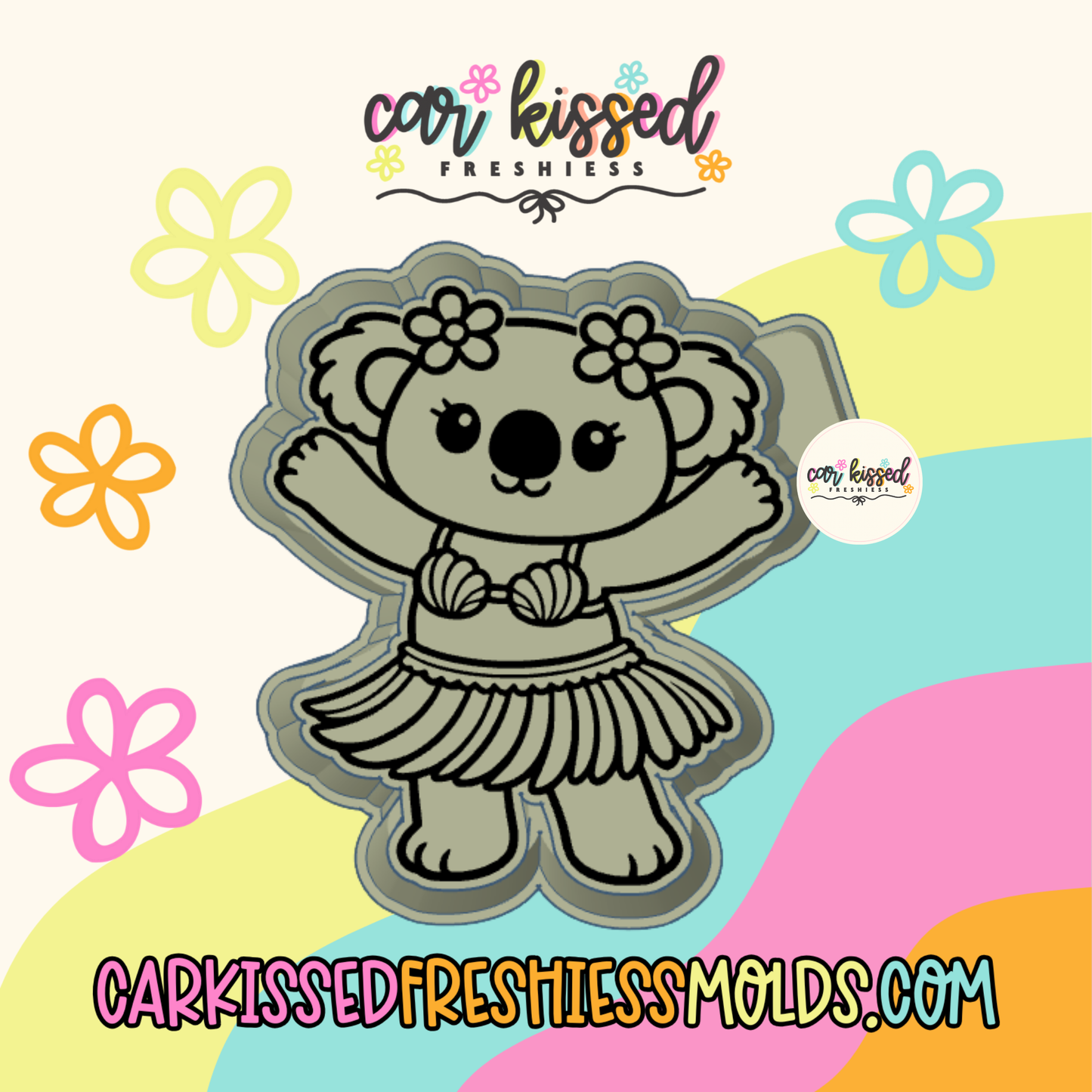 Hula Koala Silicone Mold