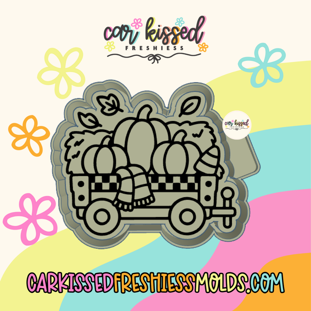 Fall Wagon Silicone Mold