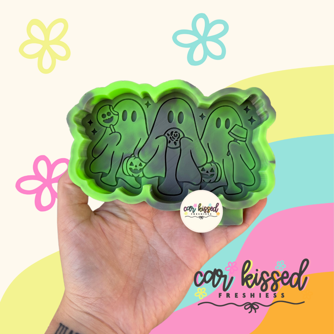 Trick Or Treat Trio Silicone Mold
