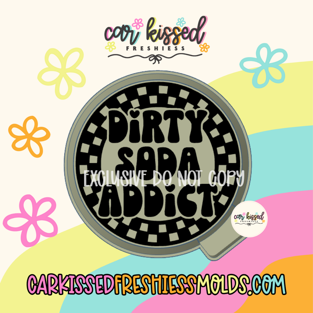 Dirty Soda Addict EXCLUSIVE Silicone Mold