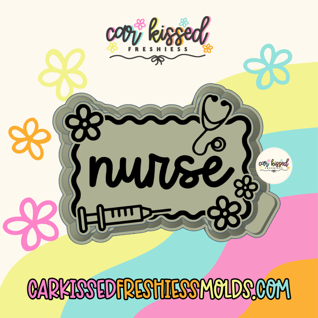 Nurse Frame Silicone Mold