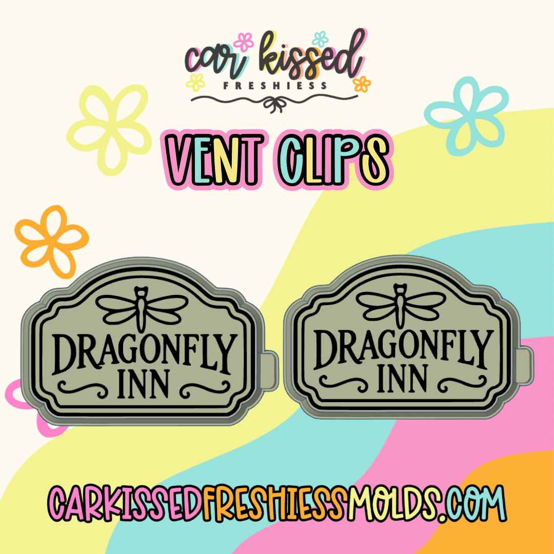 DragonFly Inn Vent Clip Set Of Two