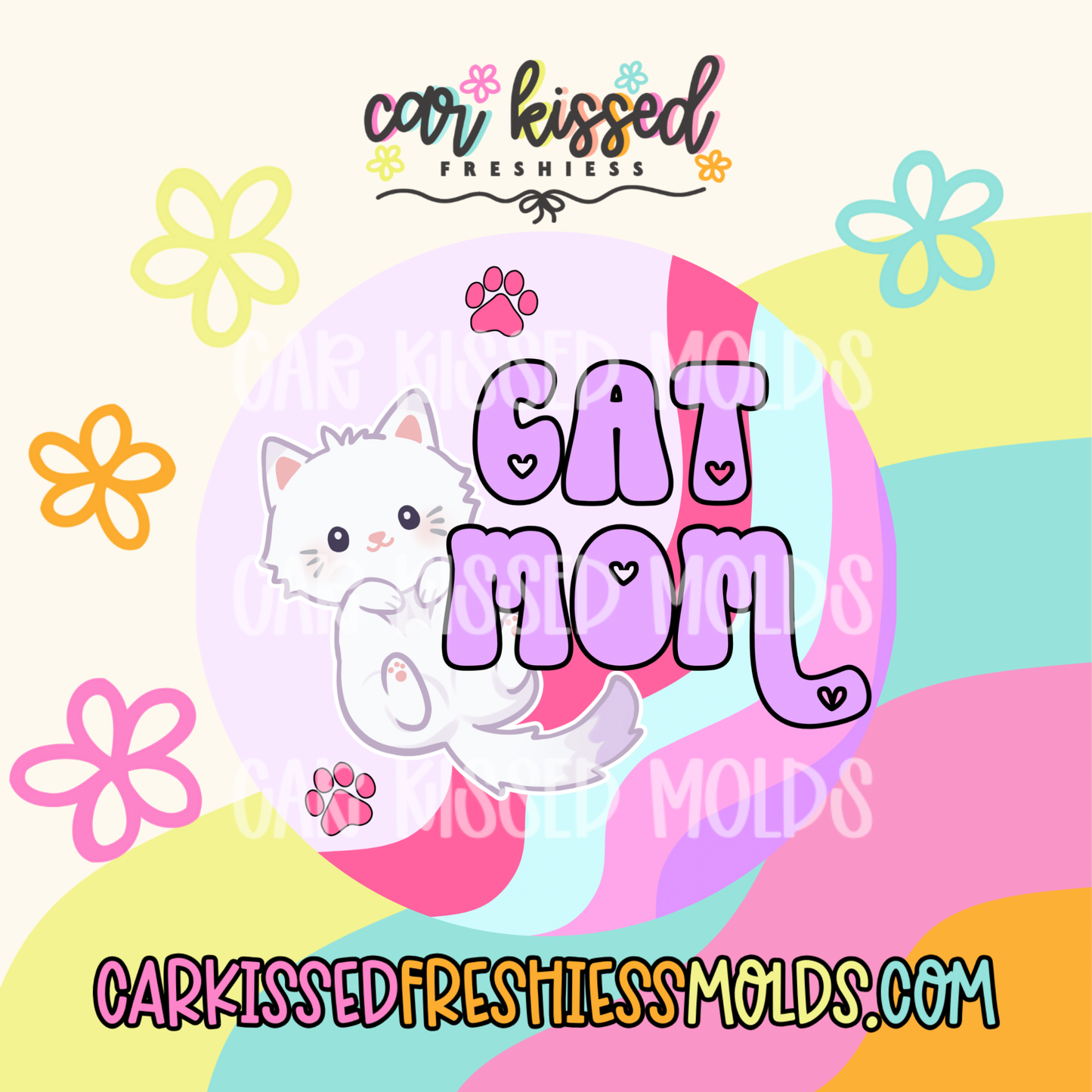 Cat Mom Cardstock