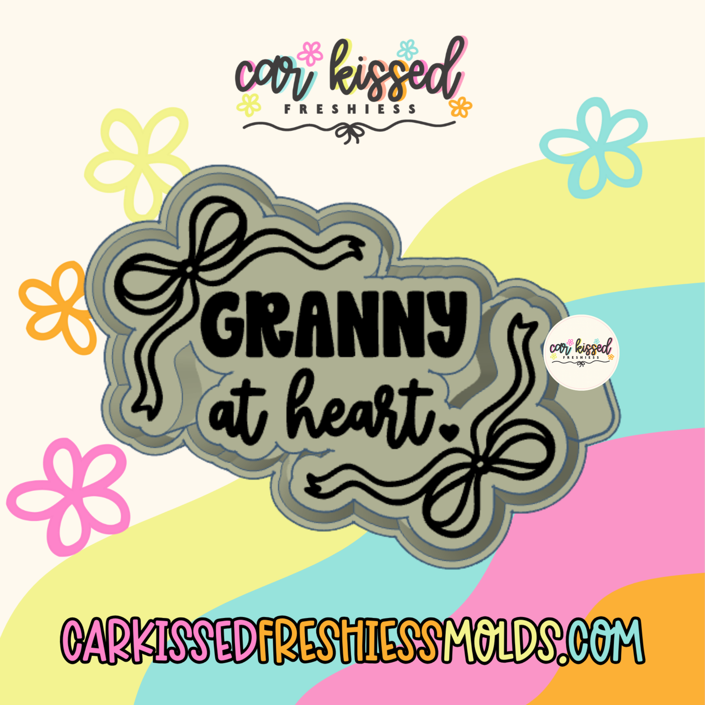 Granny At Heart Silicone Mold