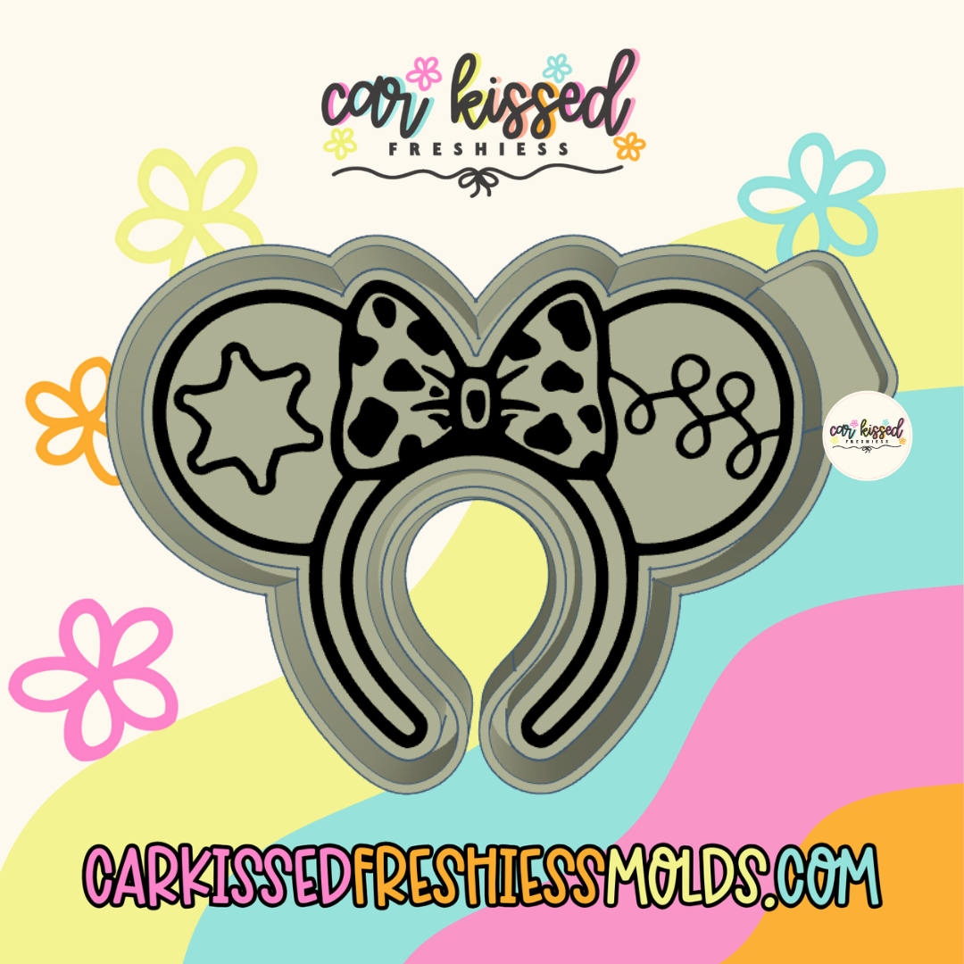 Cowgirl Ears Silicone Mold