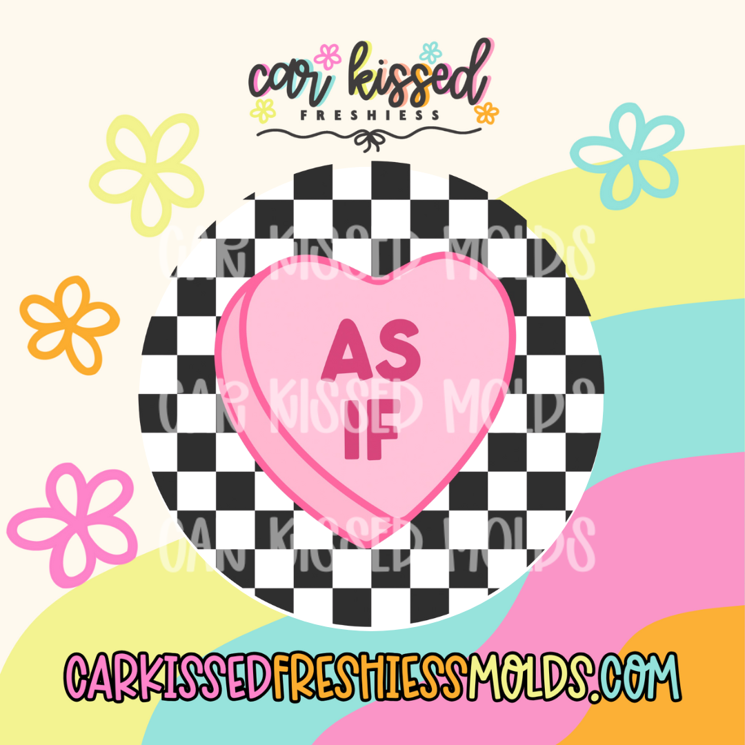 As If Conversation Heart Cardstock