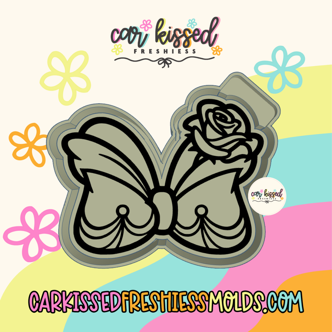 Rose Bow Silicone Mold