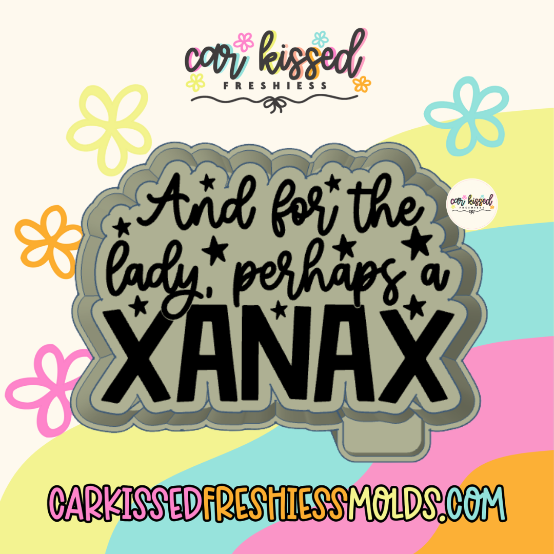 Xanax For The Lady Silicone Mold