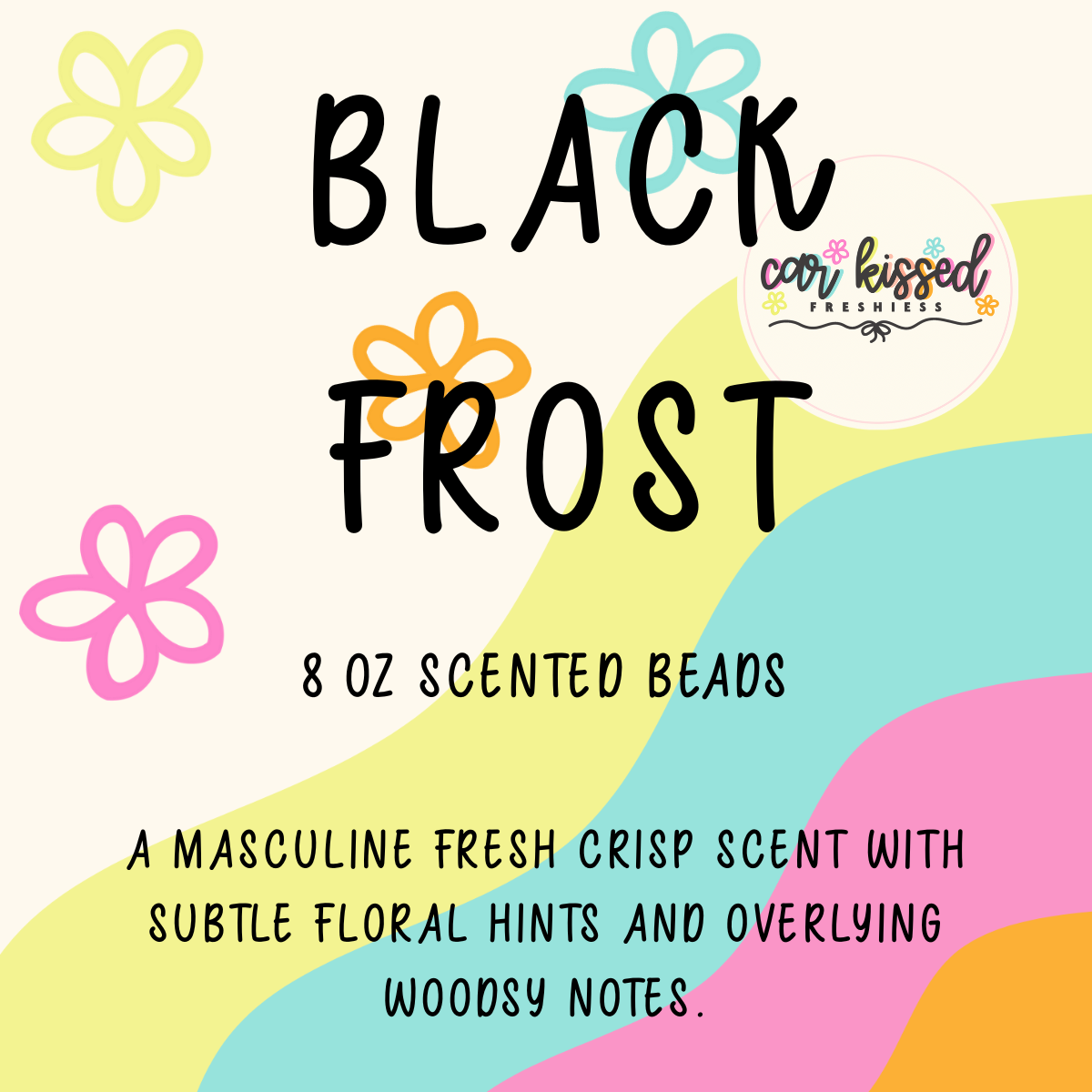 Black Frost 8oz Scented Beads