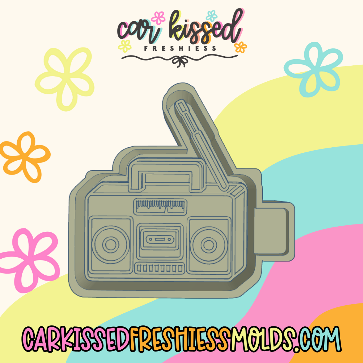 BoomBox Silicone Mold
