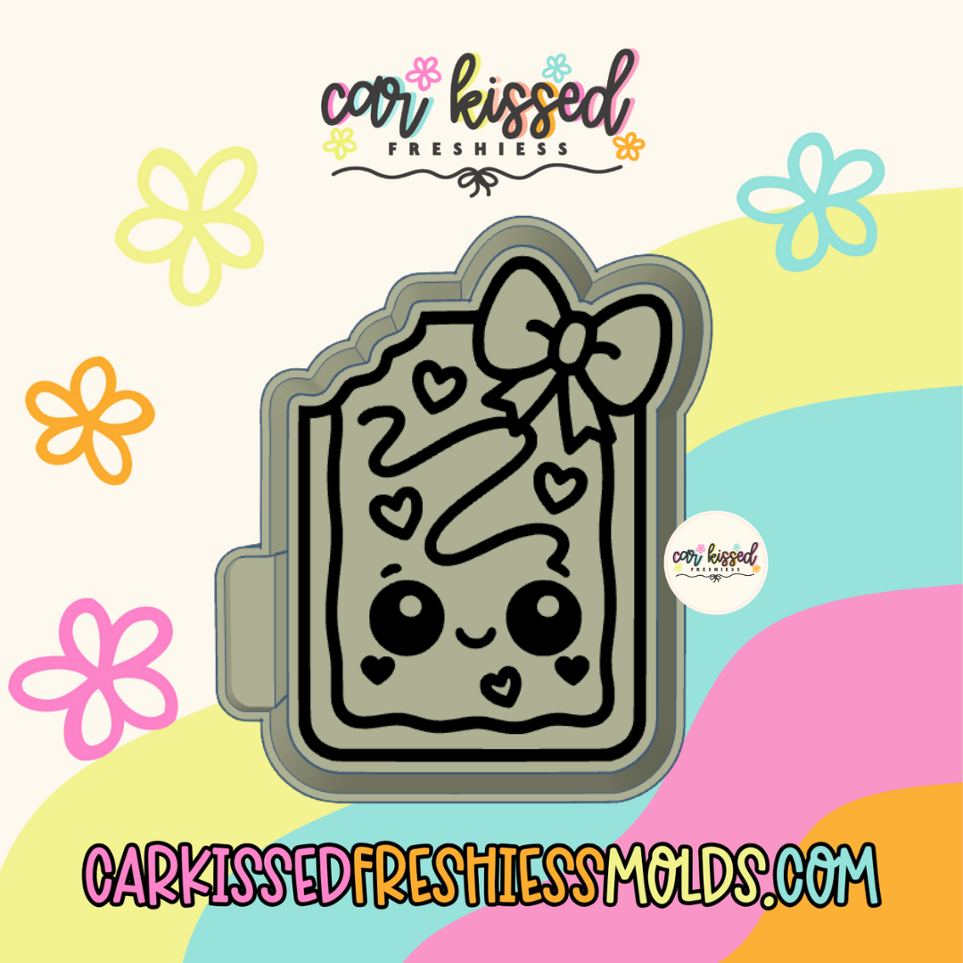 Pastry w Hearts Silicone Mold