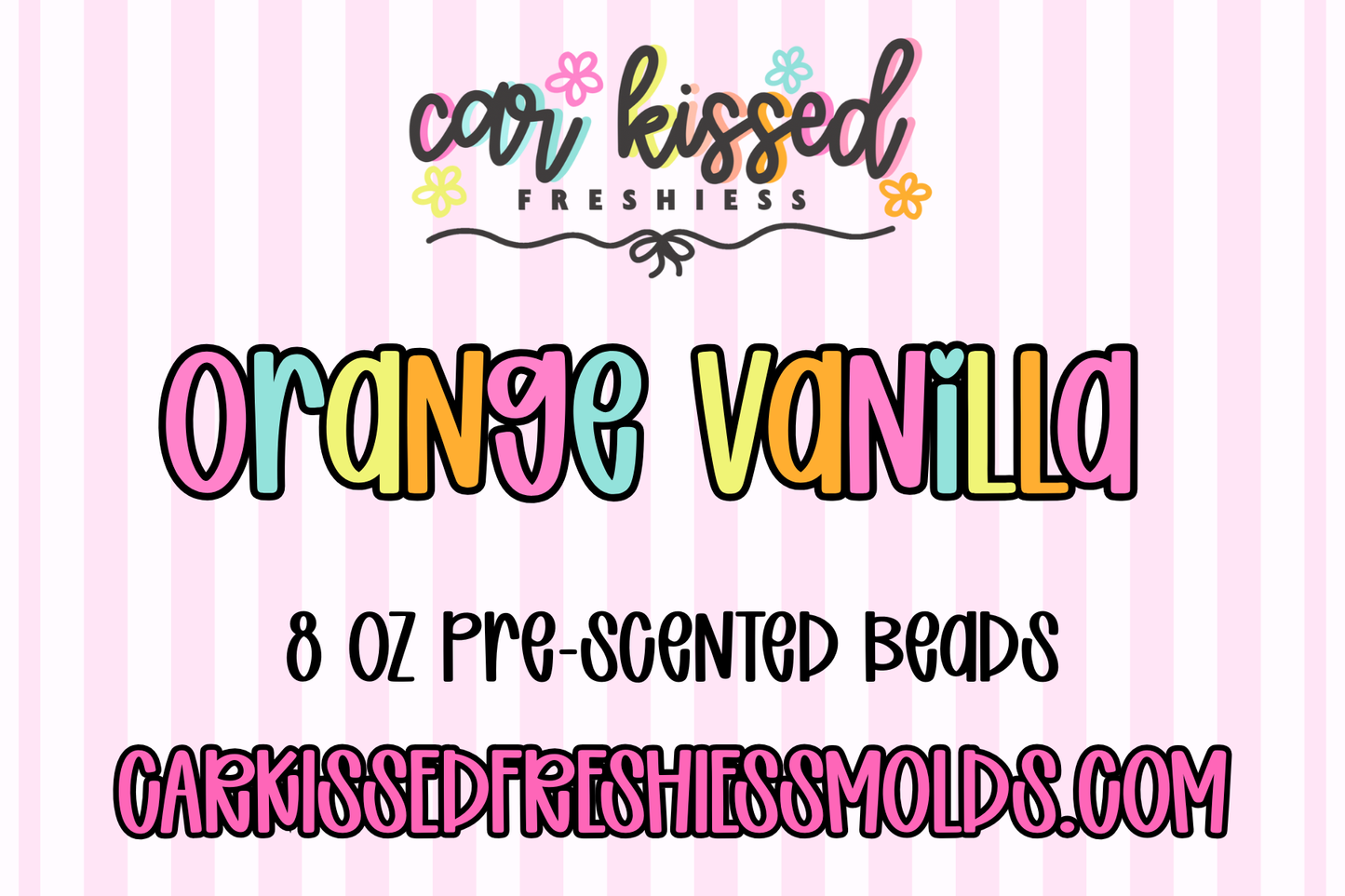 Orange Vanilla Scented Beads