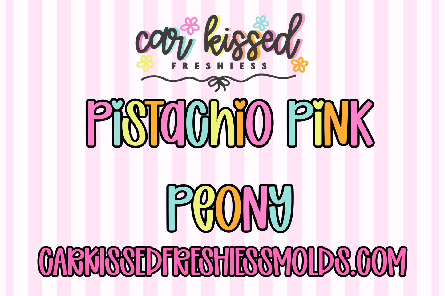 Pistachio Pink Peony Scented Bead