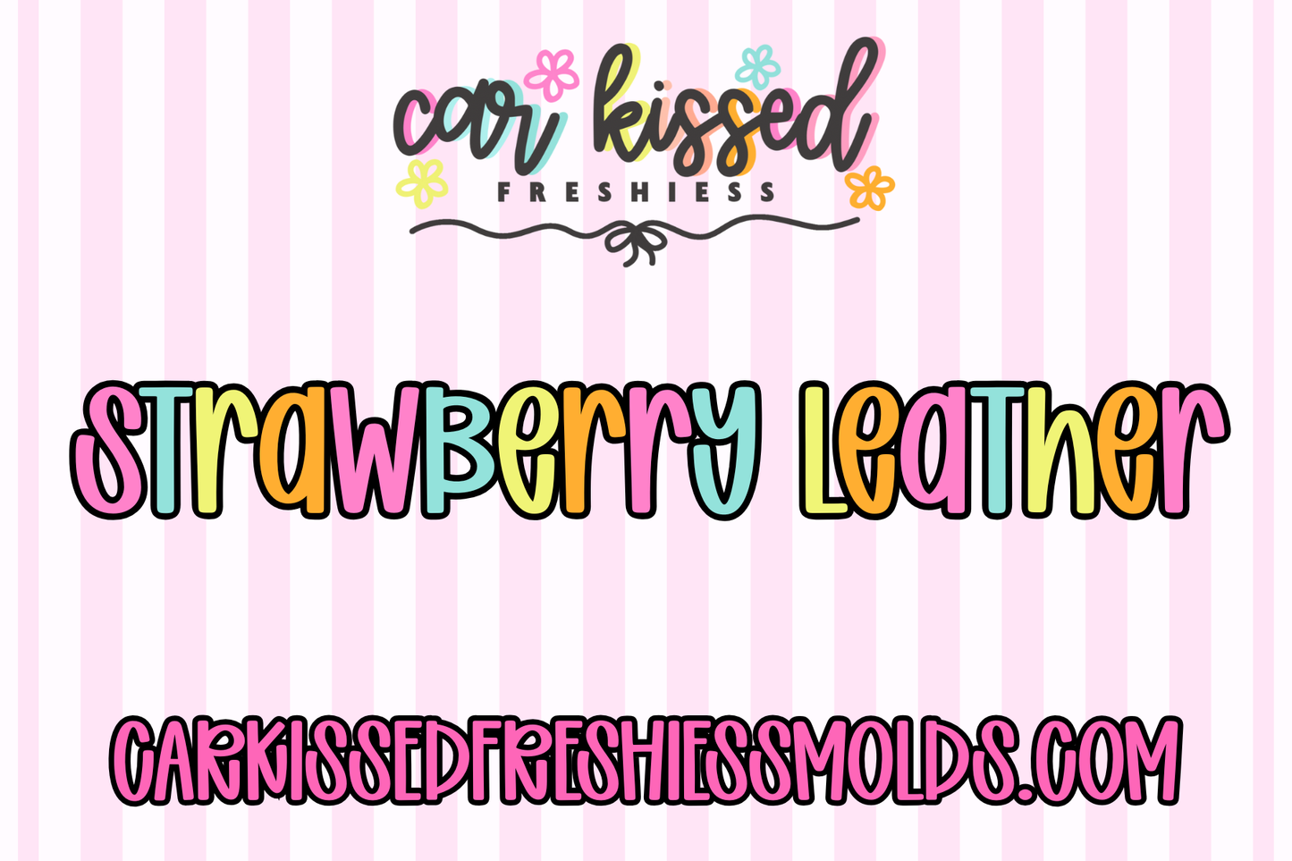 Strawberry Leather Scented Beads