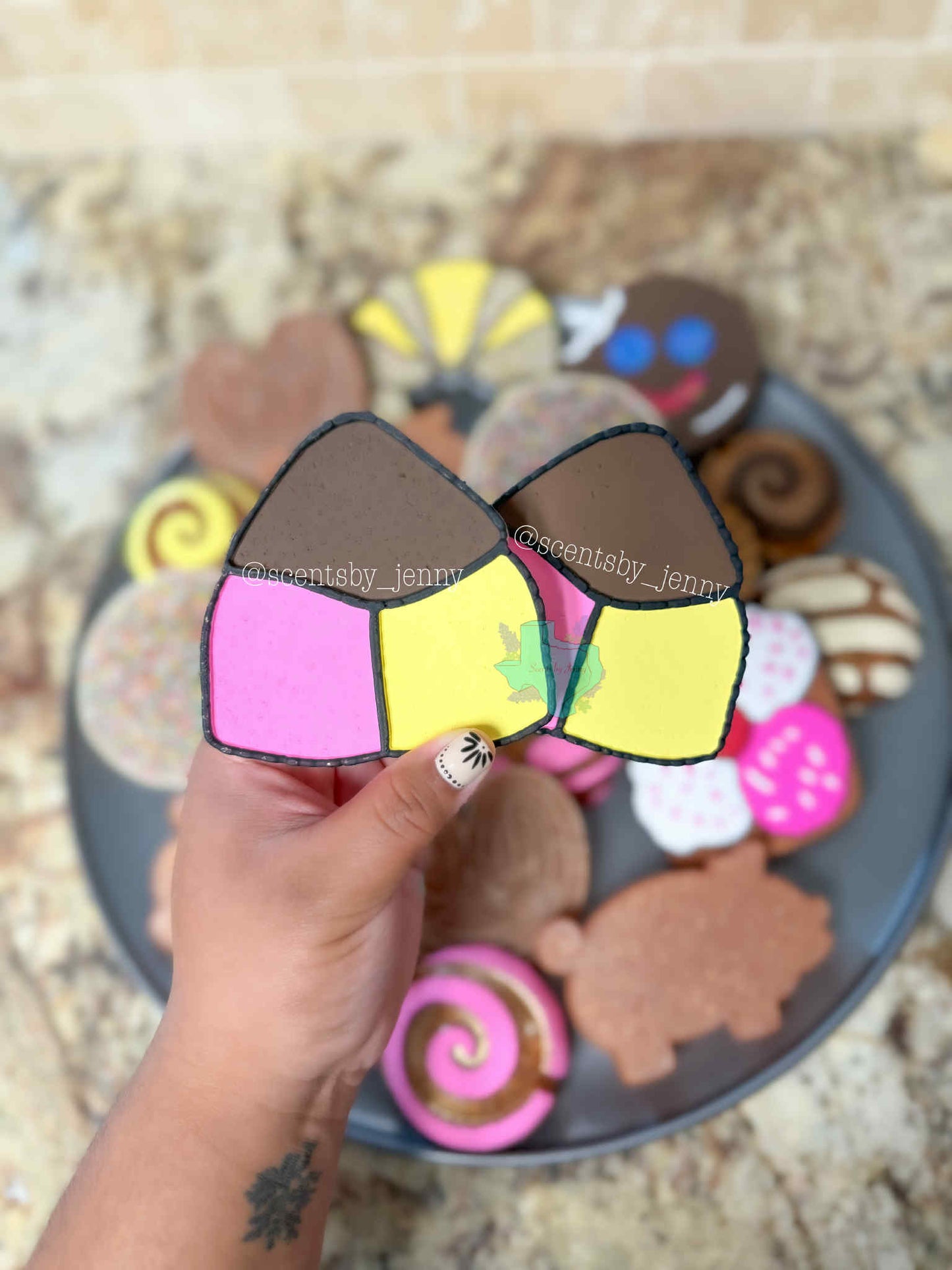 Polvoron Silicone Mold