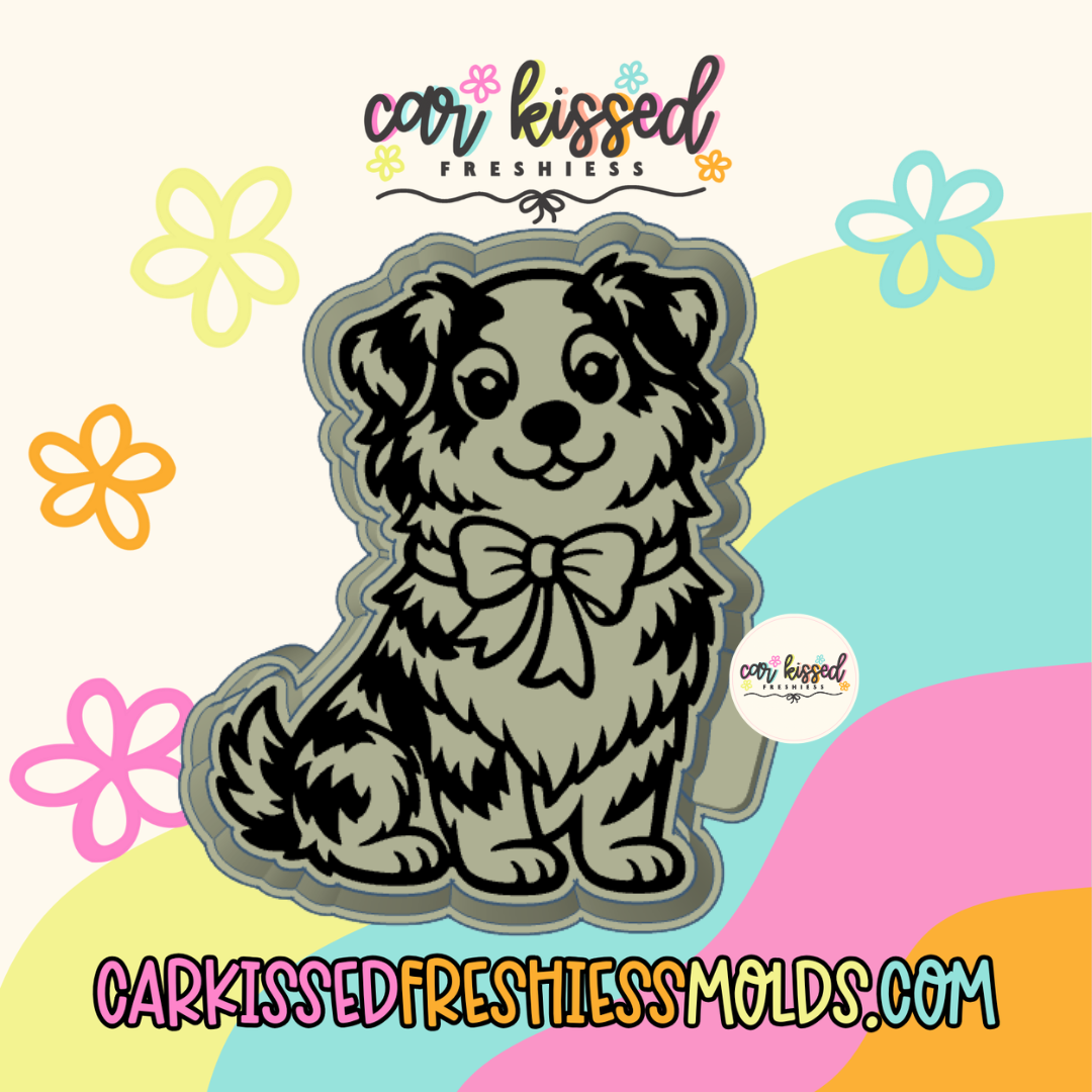 Australian Shepherd Silicone Mold