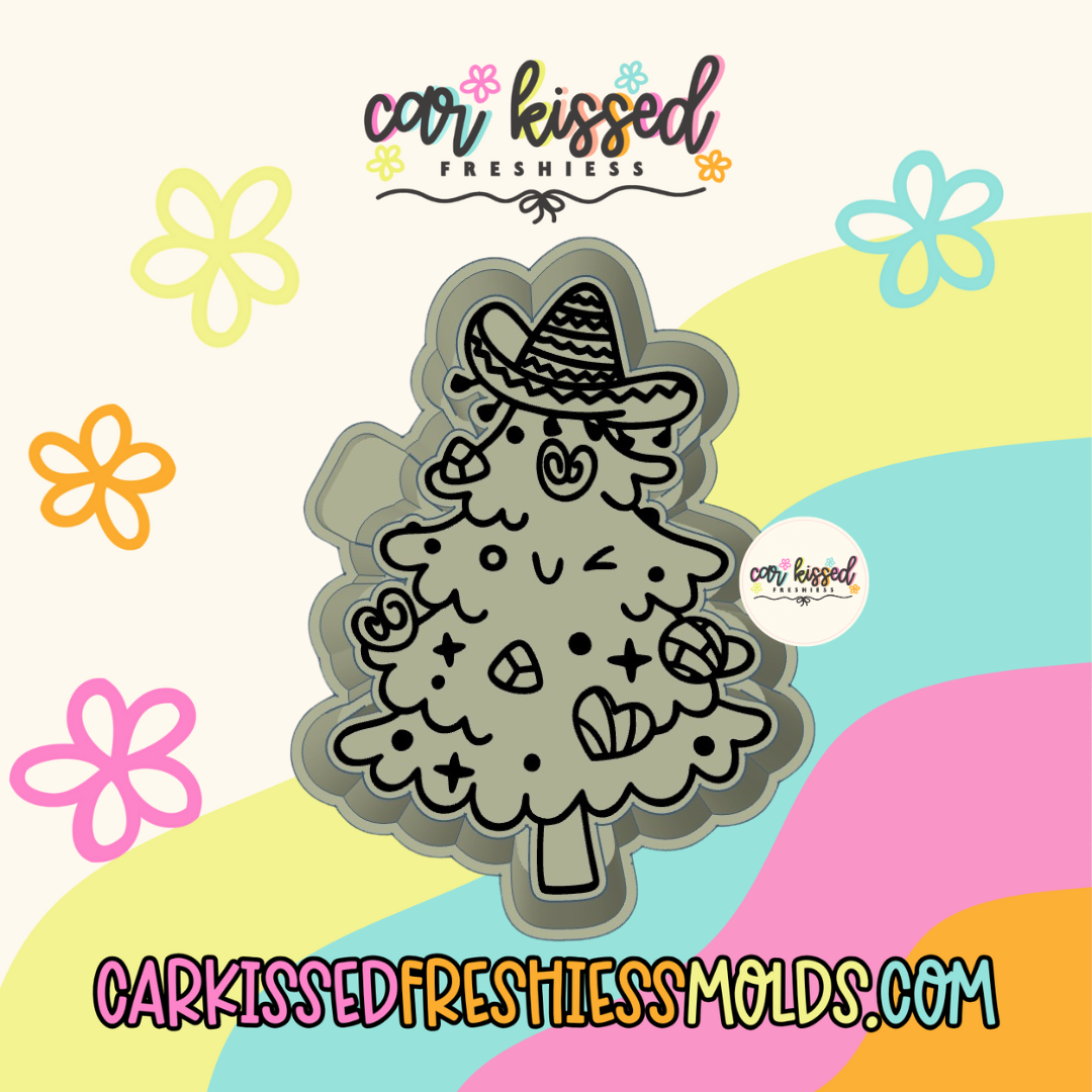 Pan Dulce Christmas Tree Silicone Mold