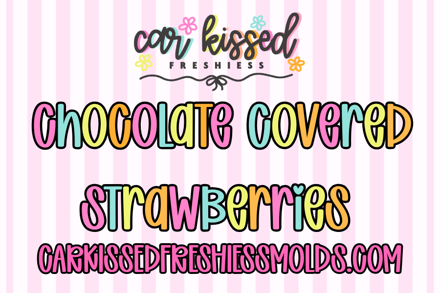 Chocolate Covered Strawberries Scented Beads