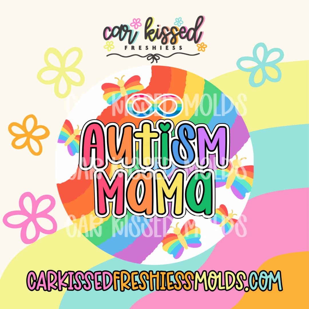Exclusive Autism Mama Infinity Cardstock