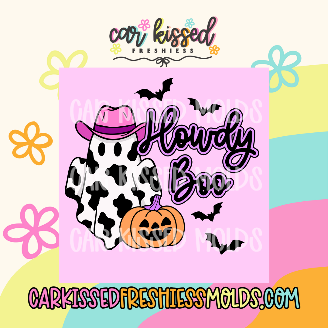 Howdy Boo SQUARE Cardstock