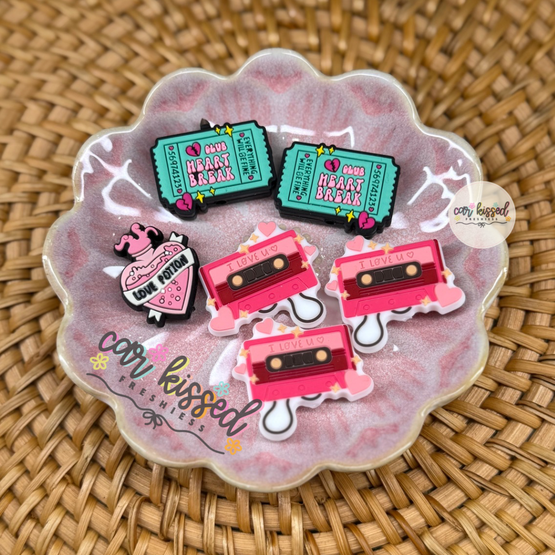 Valentines Focal Beads