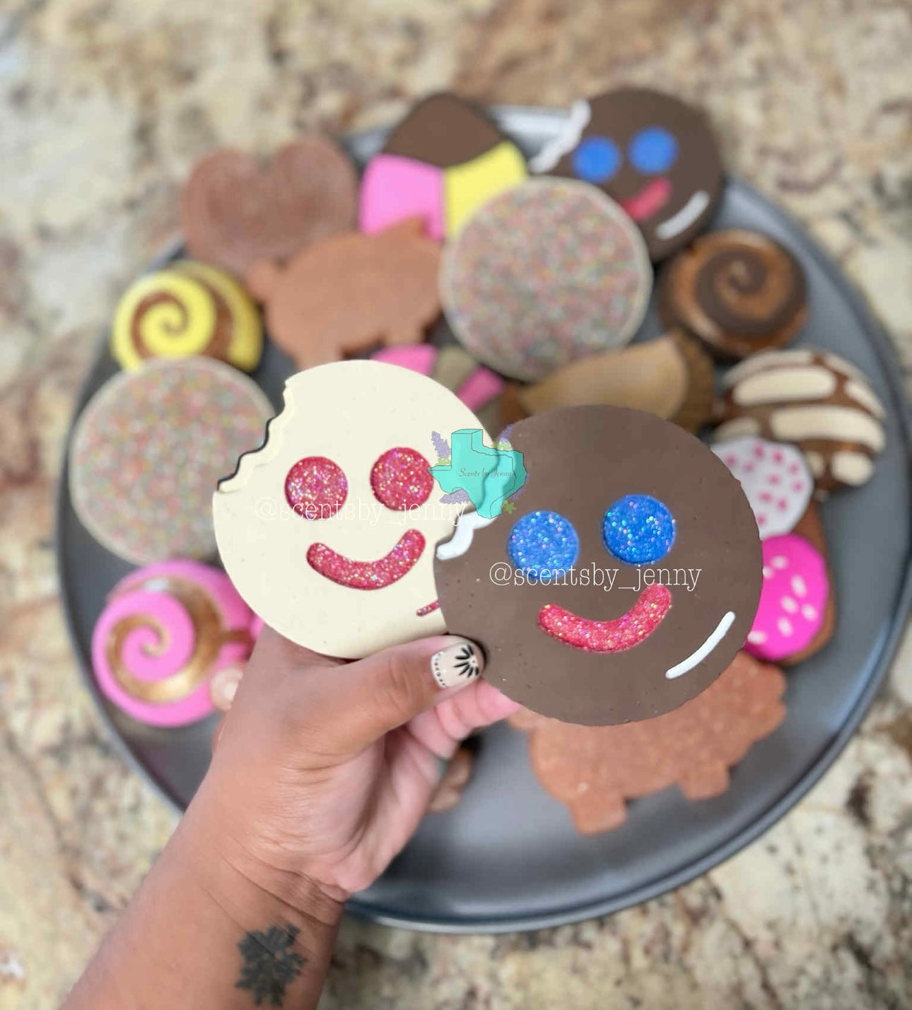 Bitten Chocolate Marshmallow Silicone Mold